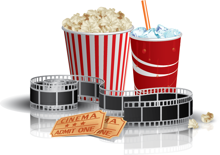 cola and popcorn png